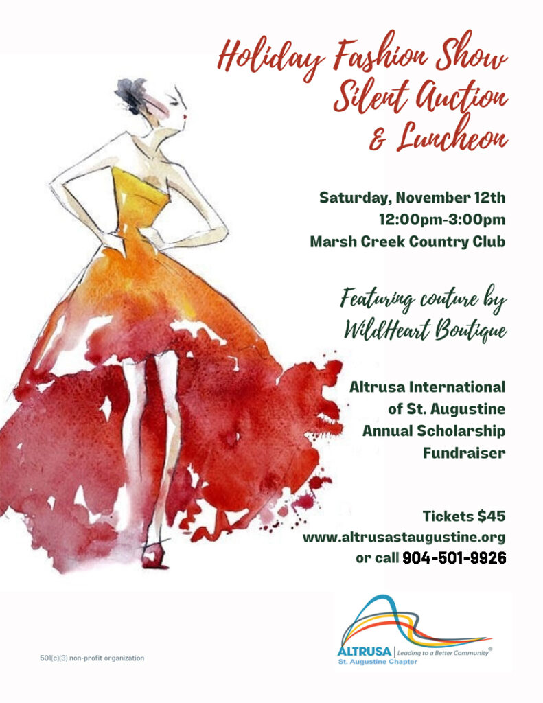 Altrusa St. Augustine Holiday Fashion Show